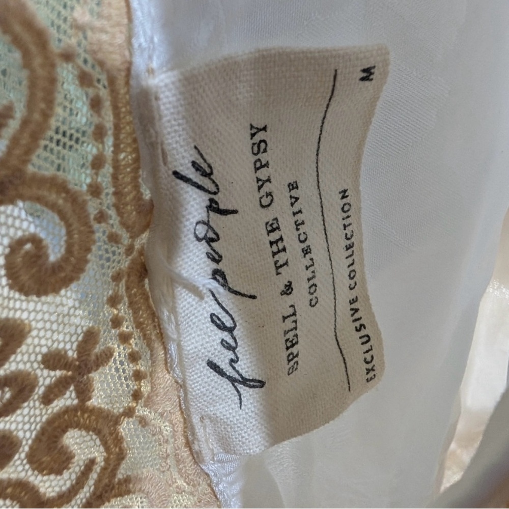 Spell the Gypsy & Free People White and Cream Maxi Dress - Picture 4 of 8